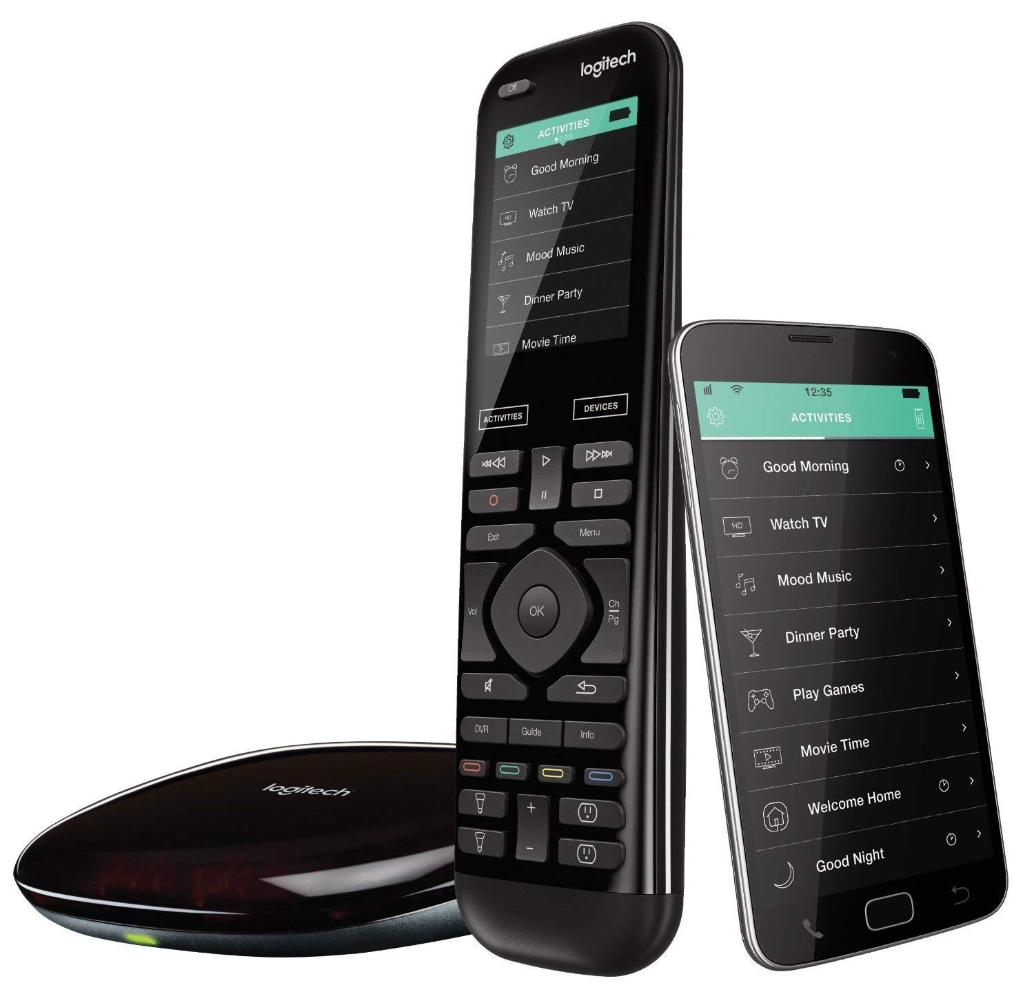 Logitech Harmony Elite Advanced Universal Remote Control – Black