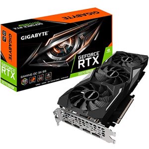 GIGABYTE GeForce RTX 2070 Super Gaming OC 8G Graphics Card, 3X Windforce Fans, 8GB 256-Bit GDDR6