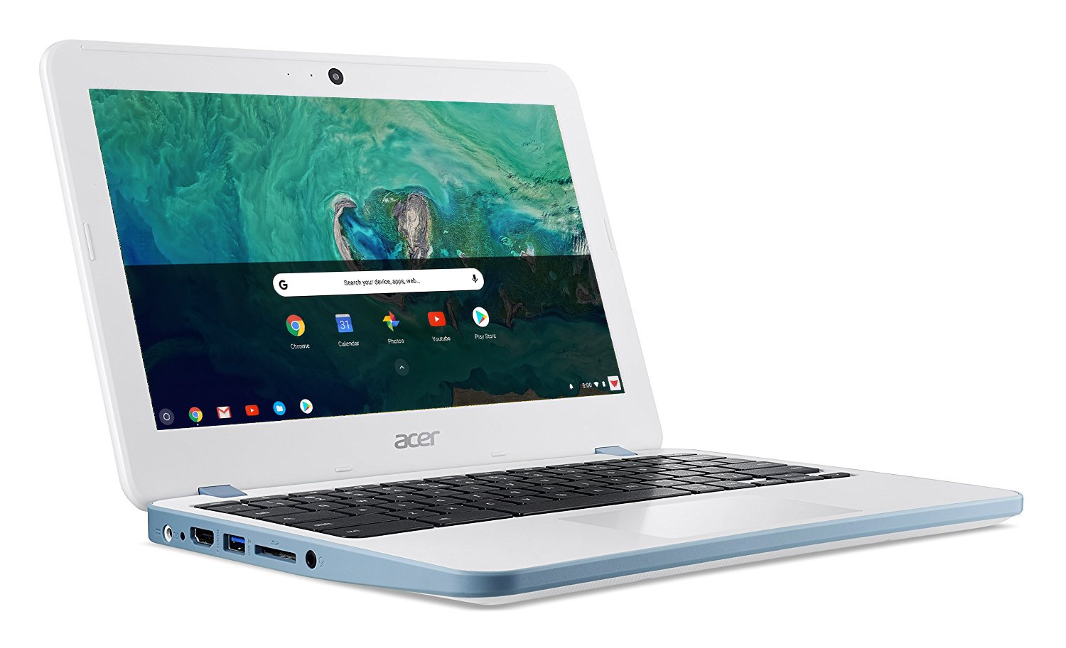 Acer Chromebook 11, 11.6″ HD, Intel Celeron N3060, 4GB LPDDR3, 16GB Storage, Chrome