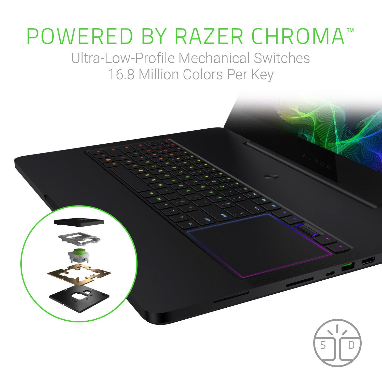 Razer Blade Pro 17: Gaming Laptop – 4K Touchscreen – Intel Quad-Core Overclocked i7-7820HK – NVIDIA GeForce GTX 1080 – DDR4 32GB RAM – 512GB NVMe
