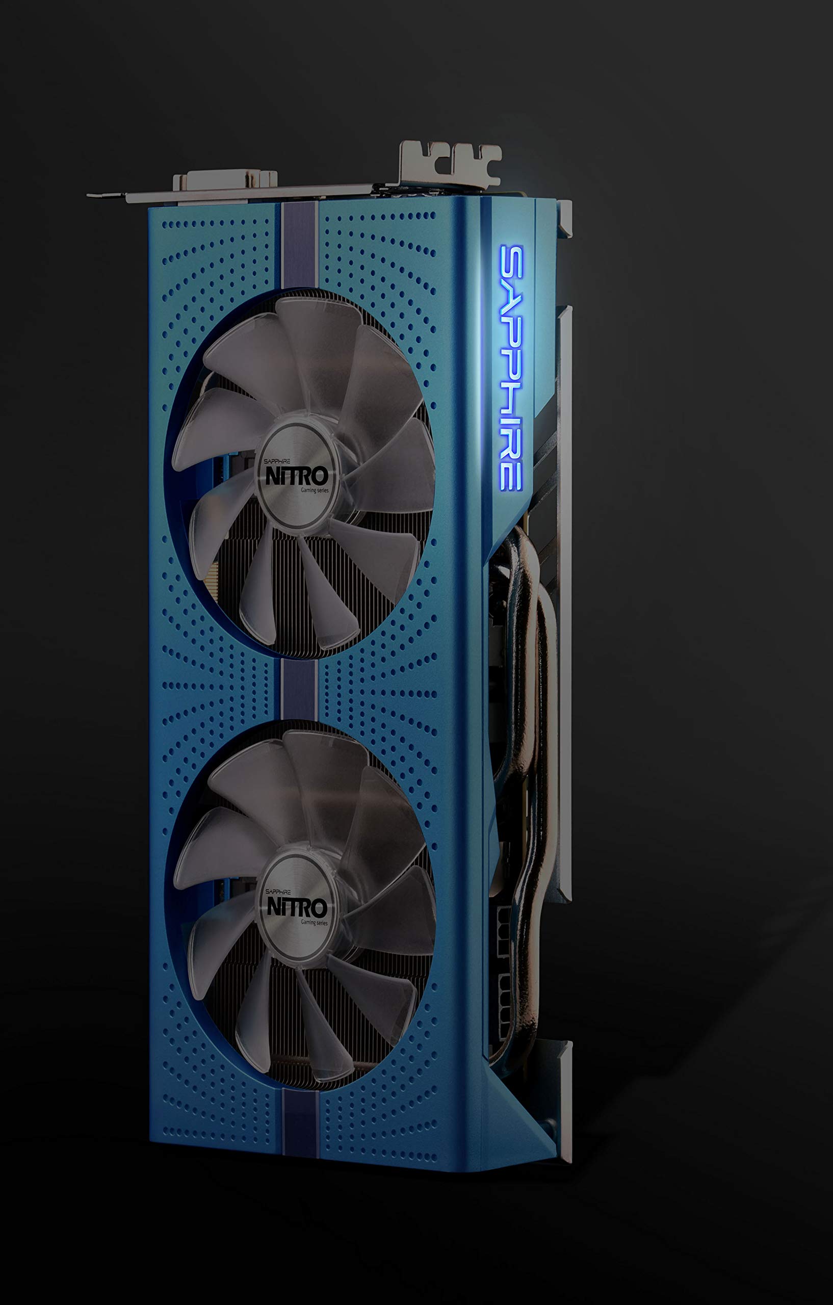 Sapphire Radeon Nitro+ RX 590 8GB GDDR5 Dual HDMI/ DVI-D/ Dual DP OC w/ Backplate Special Edition (UEFI) PCI-E Graphic Cards 11289-01-20G