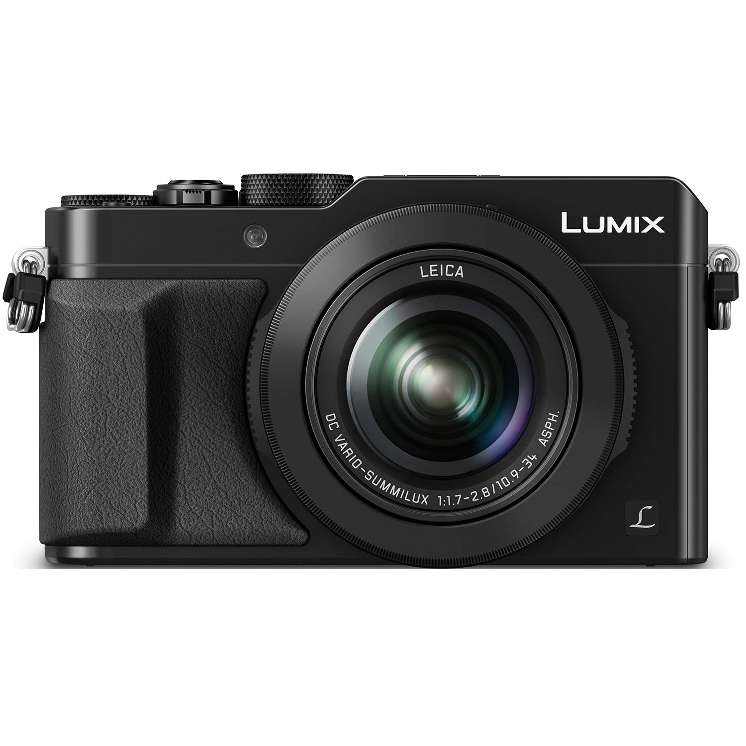 PANASONIC LUMIX LX100 4K Point and Shoot Camera, 3.1X LEICA DC Vario-SUMMILUX F1.7-2.8 Lens with Power O.I.S., 12.8 Megapixel, DMC-LX100K (USA BLACK)