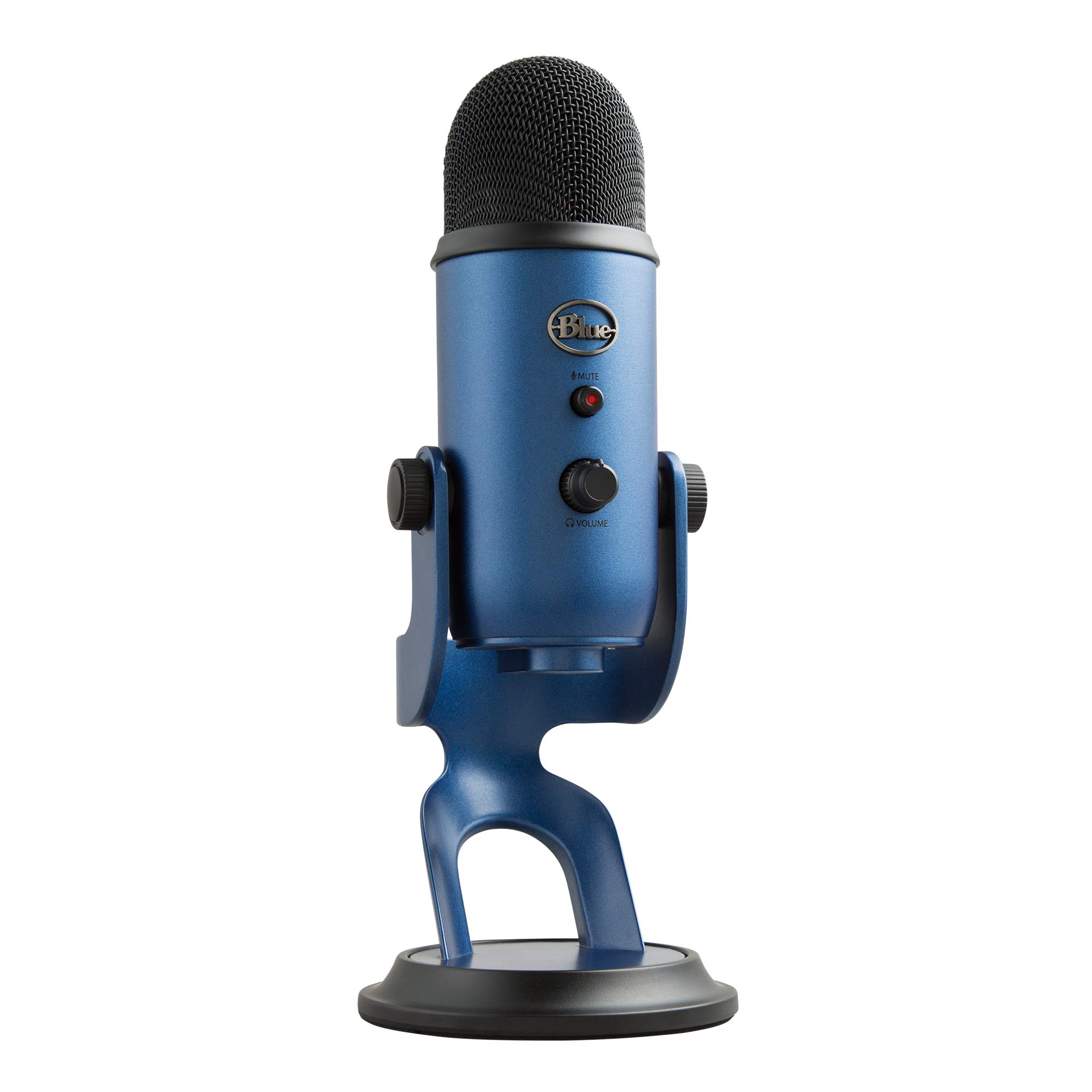 BLUE Yeti USB Microphone, Midnight, Mic Only (988-000101)