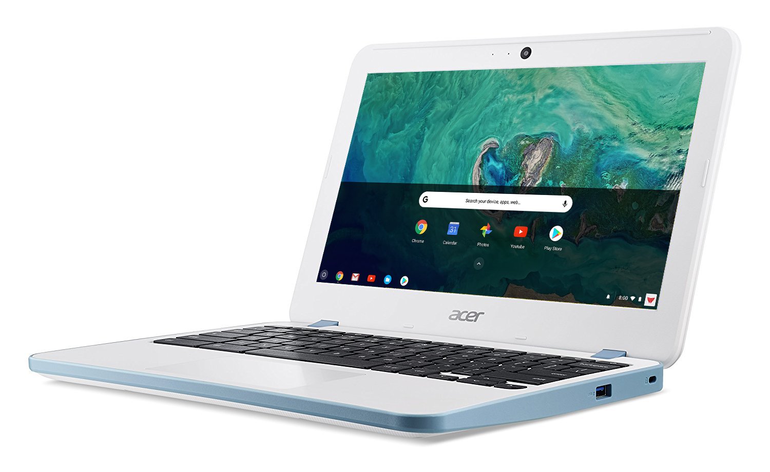 Acer Chromebook 11, 11.6″ HD, Intel Celeron N3060, 4GB LPDDR3, 16GB Storage, Chrome