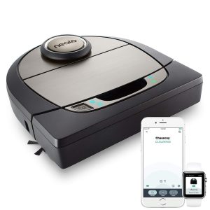 Neato Robotics D701 Connected – Compatible with Alexa – robot vacuum cleaner with charging station, Wi-Fi & App