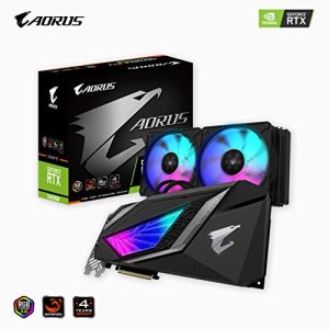 Gigabyte AORUS GeForce RTX 2080 Super WATERFORCE 8G Graphics Card, 240mm AIO with RGB Fans, 8GB 256-Bit GDDR6