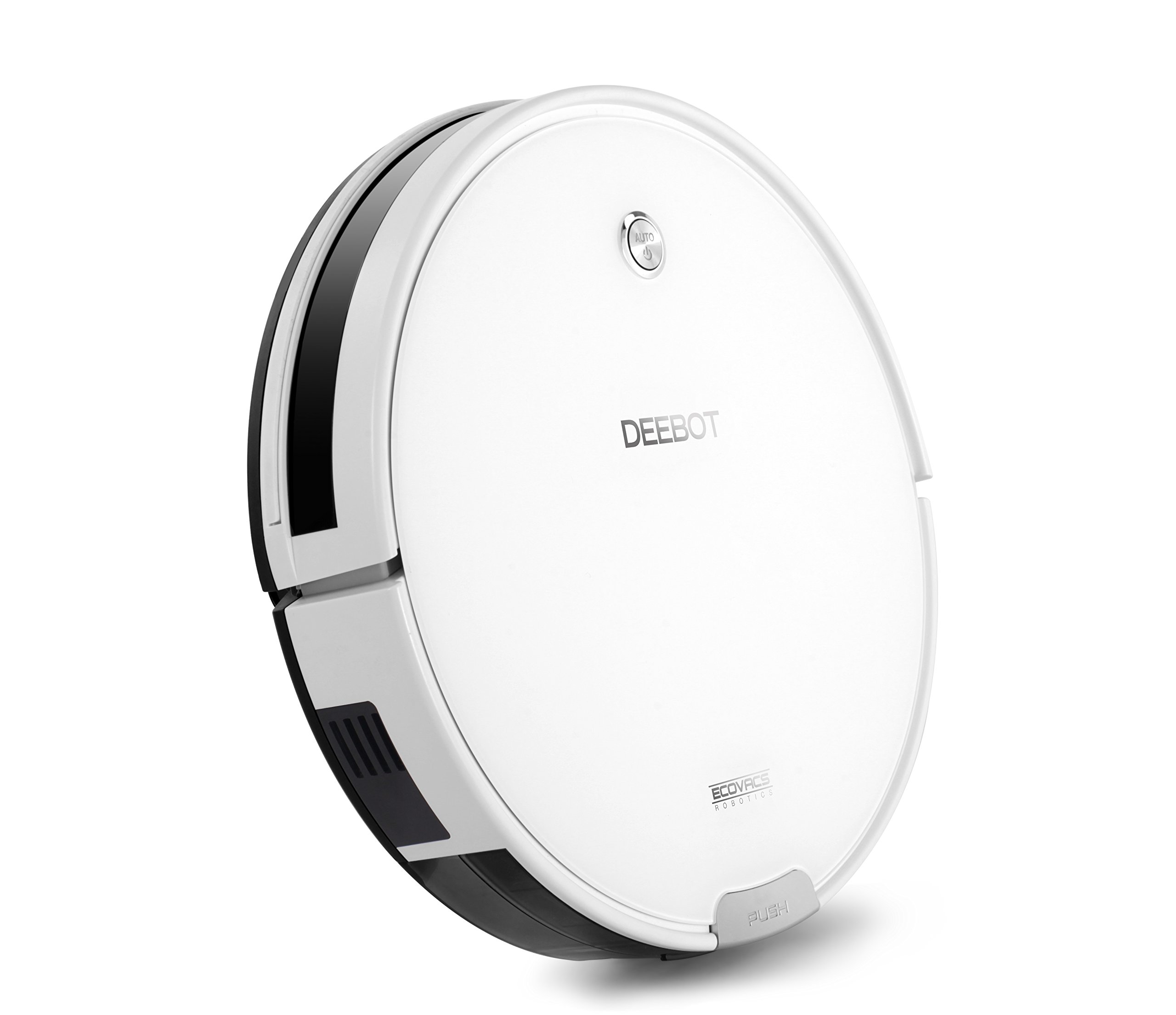 ECOVACS DEEBOT M82 robot vacuum – High suction with beater brush, auto self-charging, drop sensor – works on hard floor & carpet, with up to 150 min battery – 2 year warranty