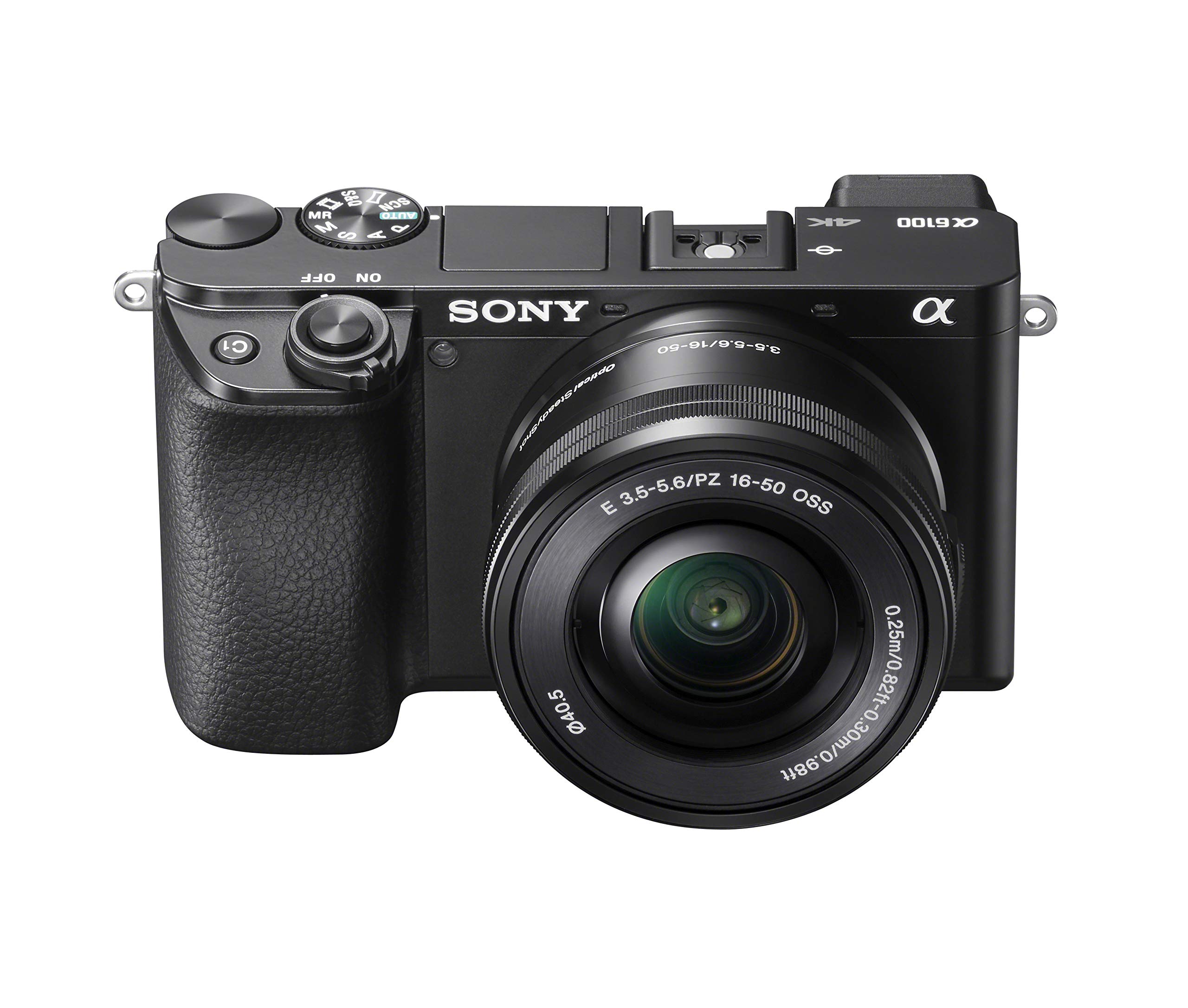 Sony Alpha A6100 Mirrorless Camera with 16-50mm Zoom Lens
