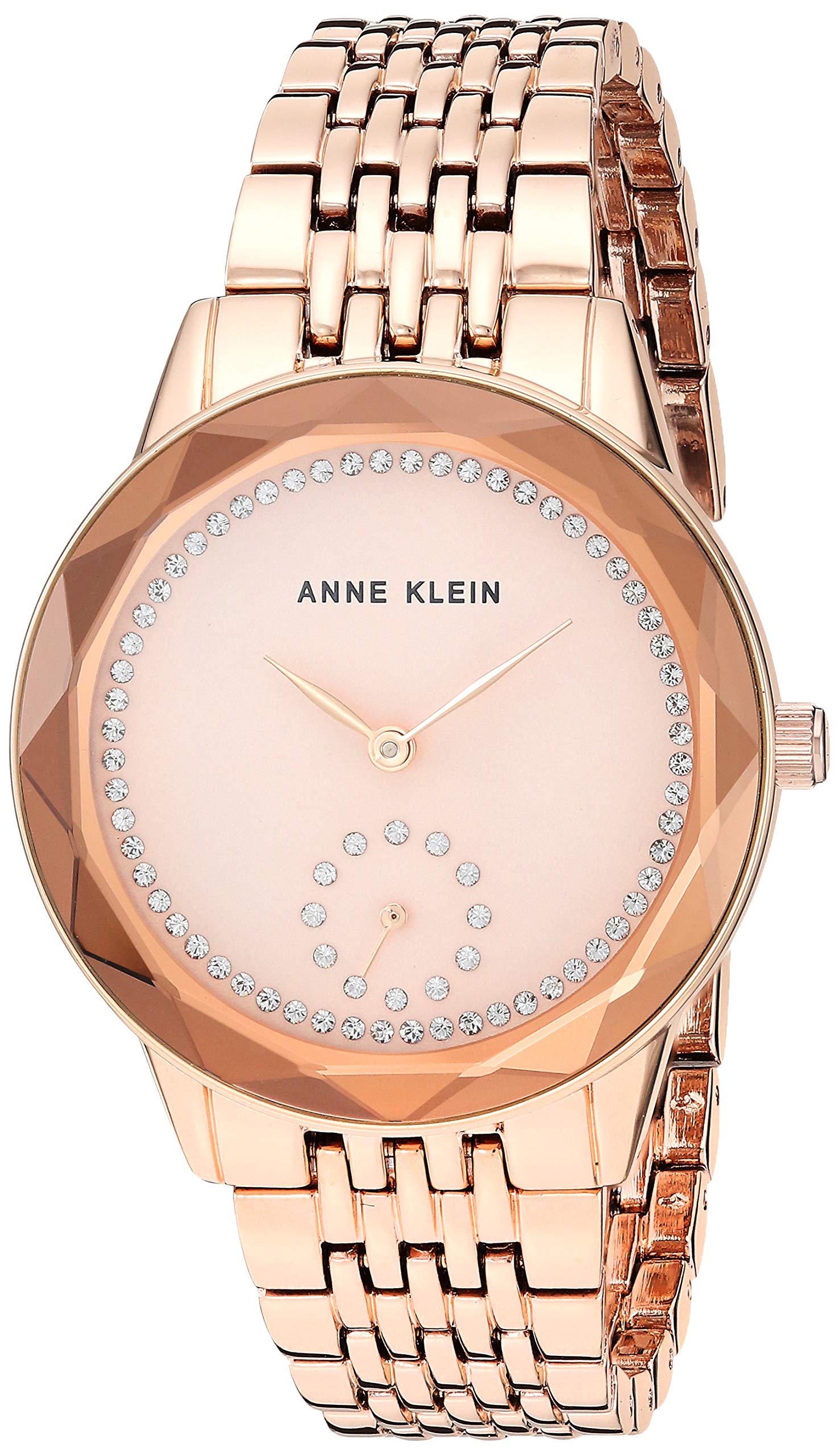 Anne Klein Women’s Swarovski Crystal Accented Bracelet Watch