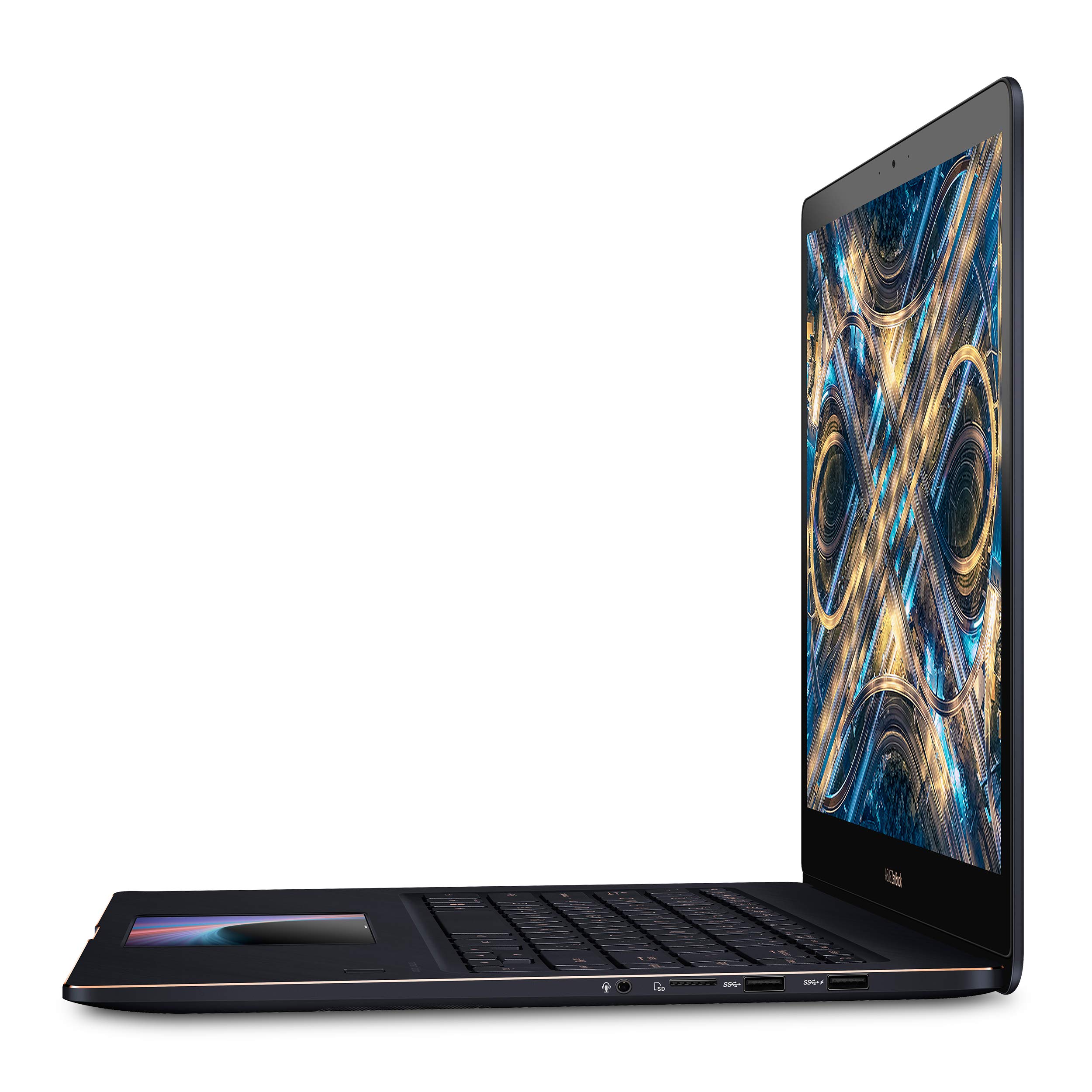 ASUS ZenBook Pro 15 Laptop with Innovative Screenpad, 15.6” UHD 4K Touch, Intel Core i9-8950HK, NVIDIA GeForce GTX 1050 Ti, 16GB DDR4 RAM, 512GB PCIe SSD, Backlit KB, Windows 10 Pro