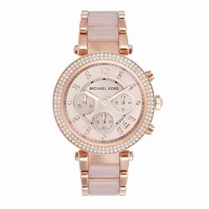 Michael Kors Women’s Parker Gold-Tone Watch