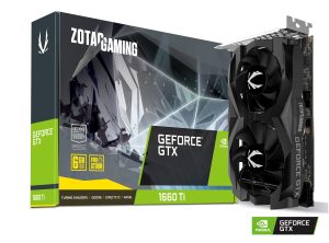 ZOTAC Gaming GeForce GTX 1660 Ti 6GB GDDR6 192-bit Gaming Graphics Card Super Compact – ZT-T16610F-10L