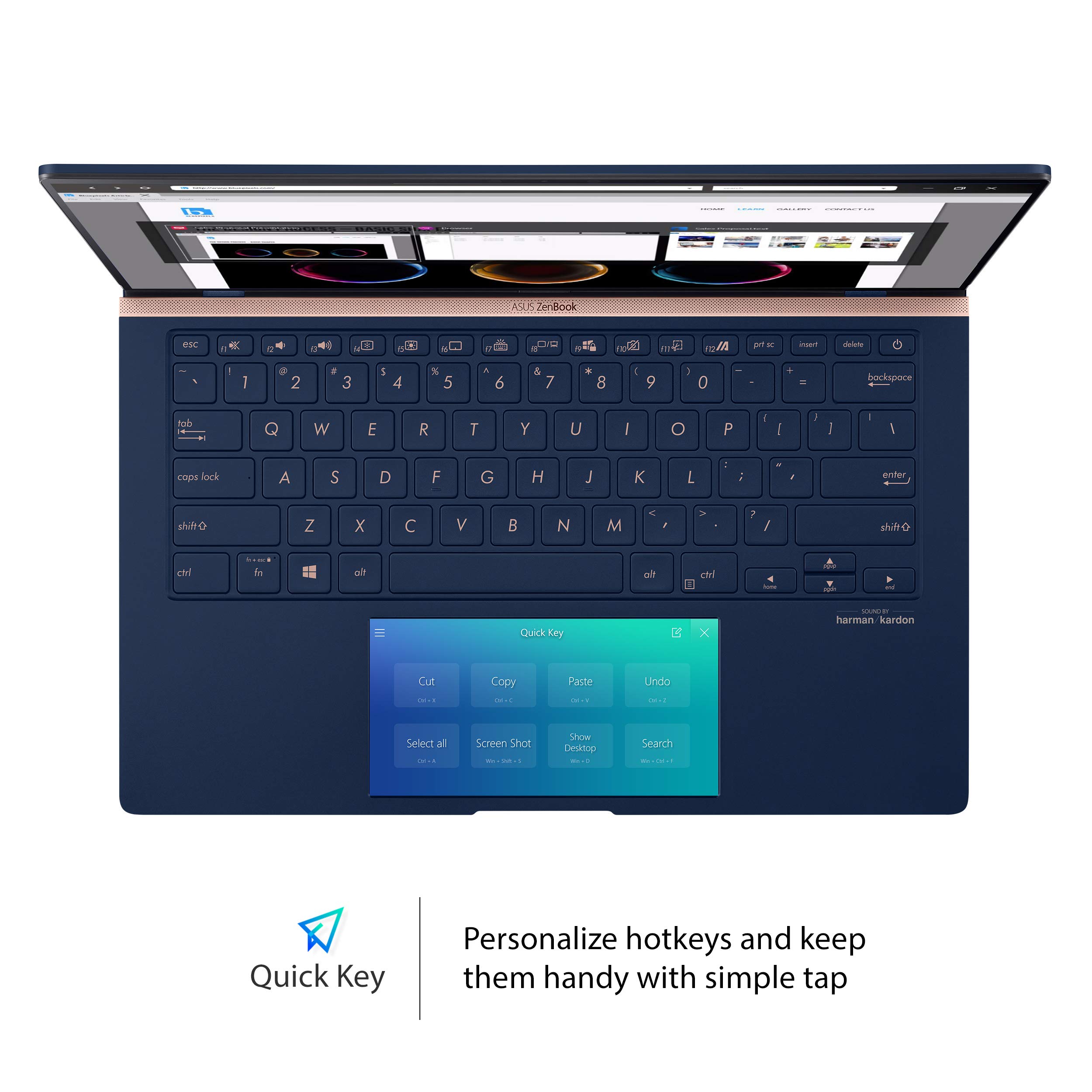 ASUS ZenBook 14 Ultra-Slim Laptop 14″ Full HD NanoEdge Bezel, Intel Core i7-8565U, 16GB RAM, 512GB PCIe SSD, GeForce MX250, Windows 10 Pro, Royal Blue