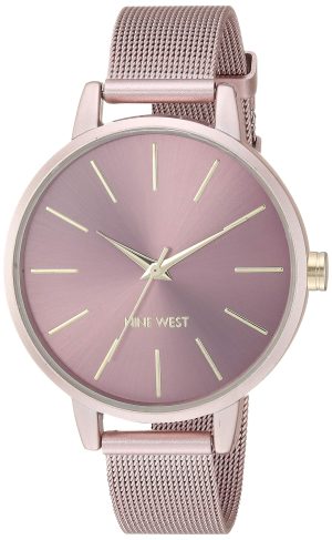 Nine West Women’s Mesh Bracelet Watch