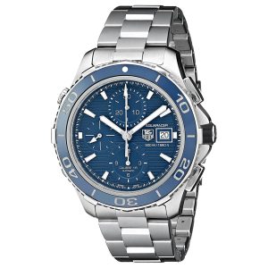 Tag Heuer Men’s Aquaracer Watch (Blue)