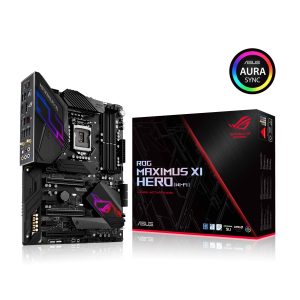 ASUS ROG Maximus XI Hero (Wi-Fi) Z390 Gaming Motherboard LGA1151 (Intel 8th 9th Gen) ATX DDR4 DP HDMI M.2 USB 3.1 Gen2 802.11AC Wi-Fi