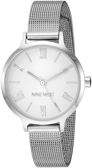 Nine West Women’s Mesh Bracelet Watch