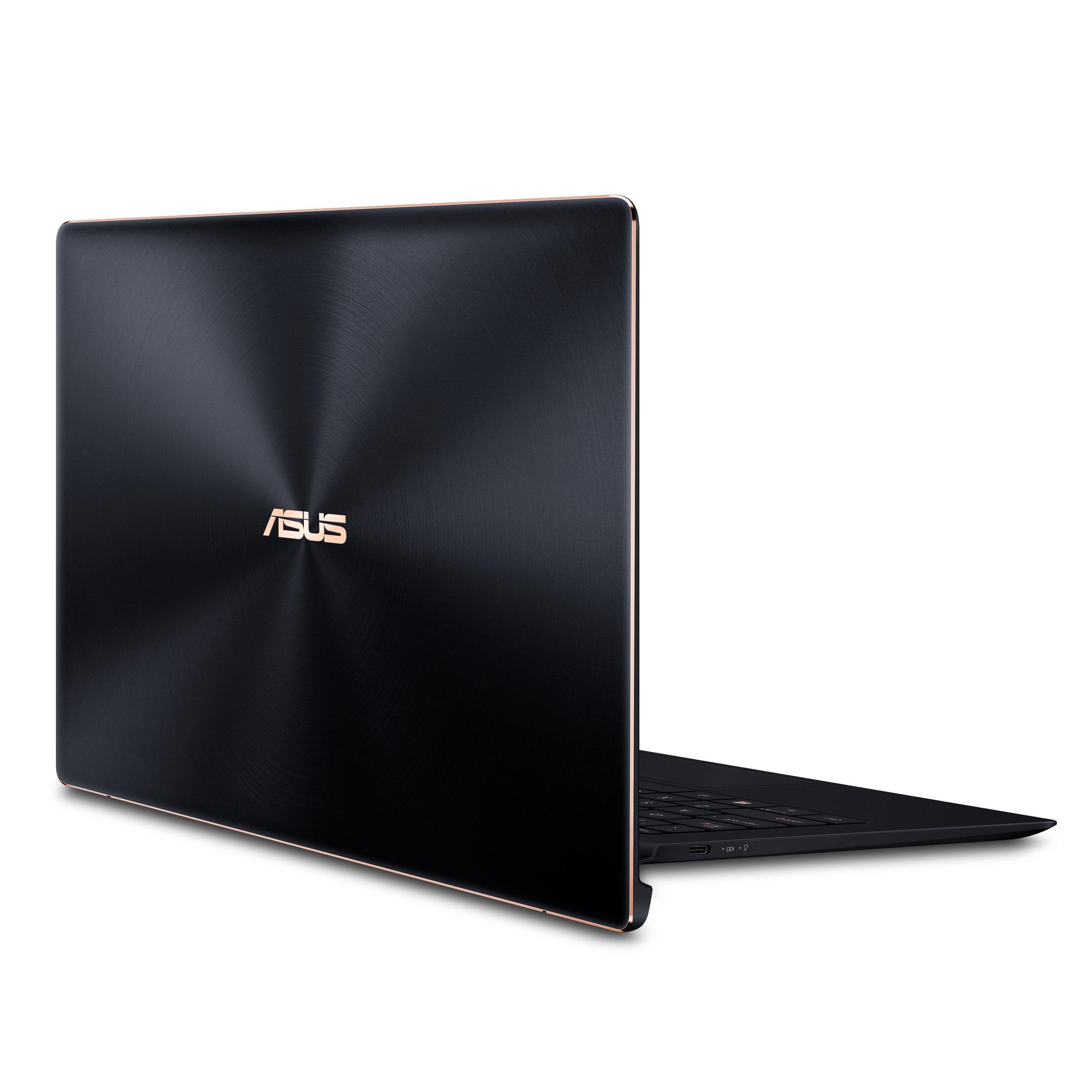 ASUS ZenBook S Ultra-Thin and Light Laptop, 13.3” UHD 4K Touch, 8th Gen Intel Core i7-8565U Processor, 16GB RAM, 512GB PCIe SSD, FP Sensor, Thunderbolt, Windows 10 Professional