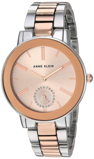Anne Klein Women’s Swarovski Crystal Accented Bracelet Watch