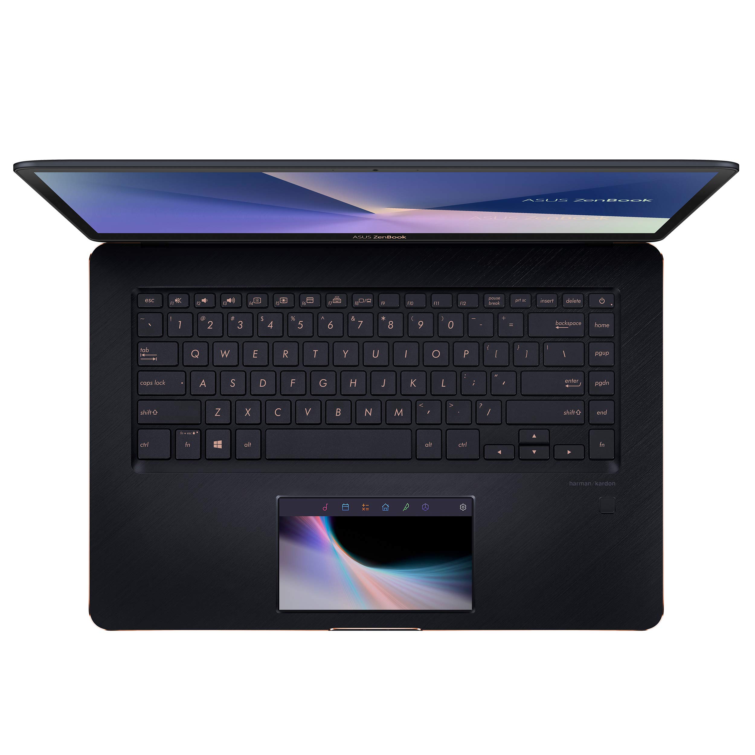 ASUS ZenBook Pro 15 Laptop with Innovative Screenpad, 15.6” UHD 4K Touch, Intel Core i9-8950HK, NVIDIA GeForce GTX 1050 Ti, 16GB DDR4 RAM, 512GB PCIe SSD, Backlit KB, Windows 10 Pro