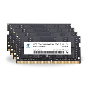 Adamanta 64GB (4x16GB) Memory Upgrade for 2019 Apple iMac 27″ w/Retina 5K Display DDR4 2666Mhz PC4-21300 SODIMM 2Rx8 CL19 1.2v DRAM RAM