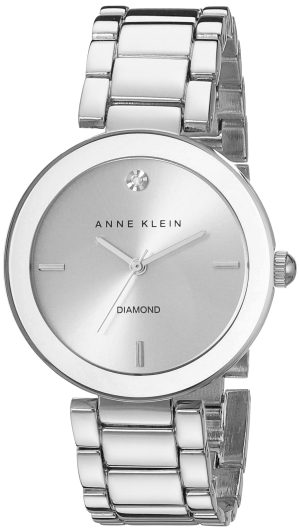 Anne Klein Women’s Genuine Diamond Dial Bracelet Watch