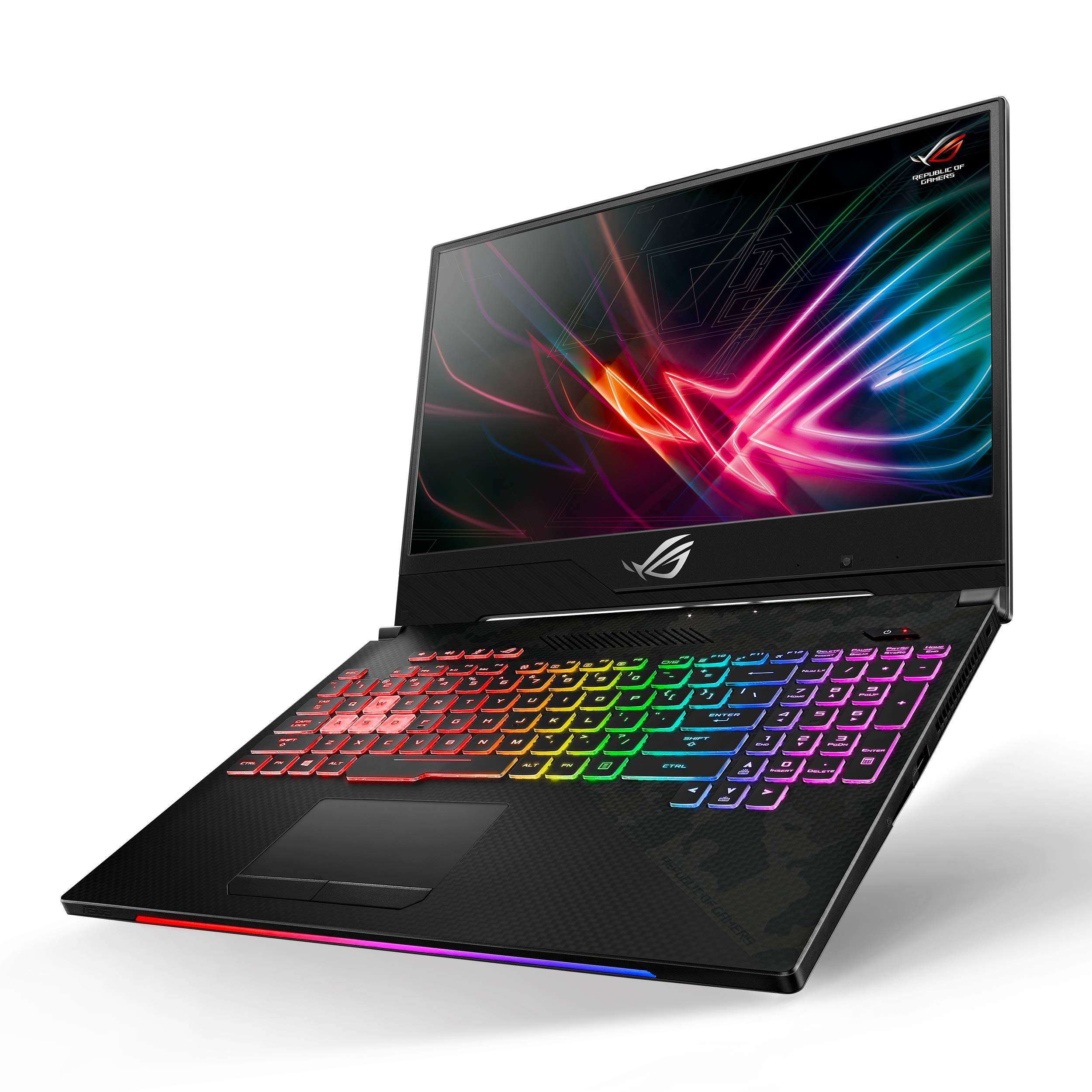 Asus ROG Strix Scar II Gaming Laptop, 15.6” 144Hz IPS Type Full HD, NVIDIA GeForce RTX 2070, Intel Core i7-8750H, 16GB DDR4, 512GB PCIe Nvme SSD, RGB KB, Windows 10