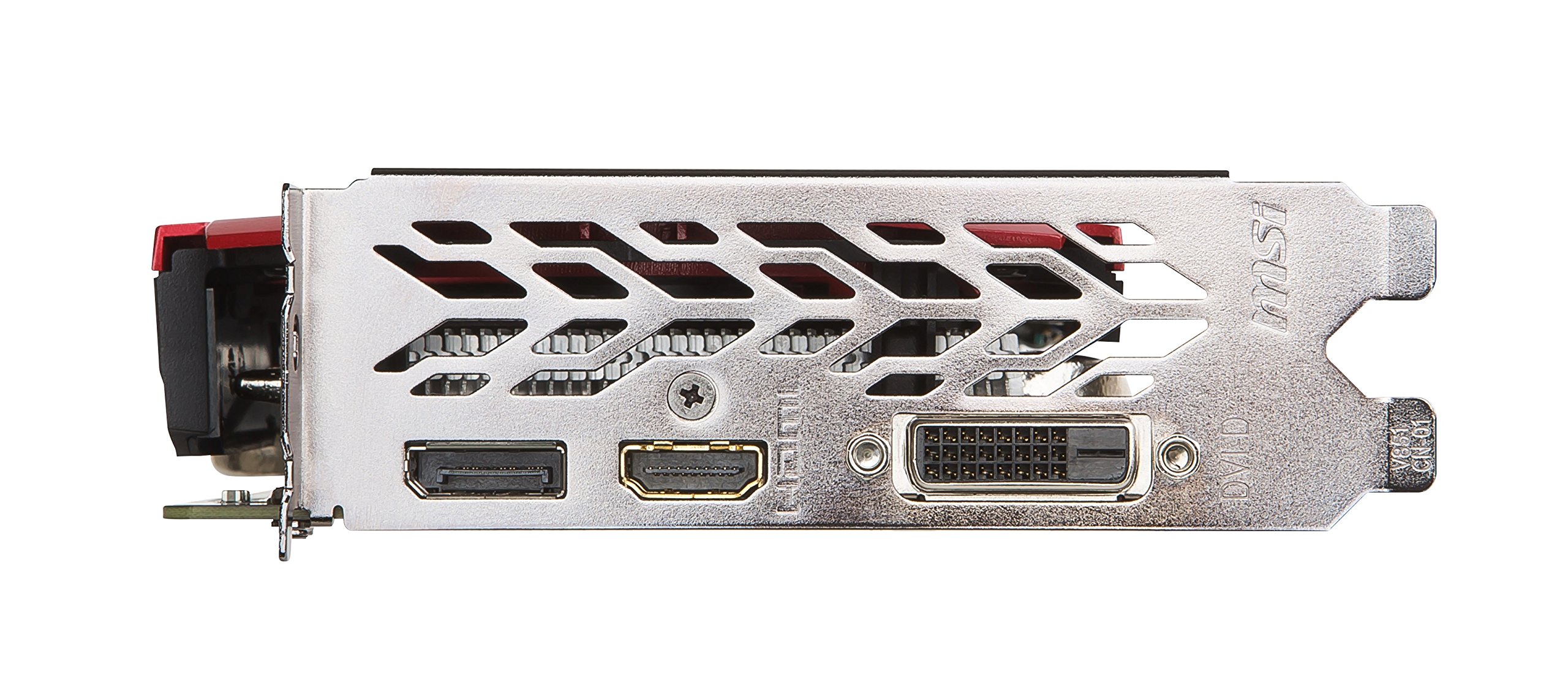 MSI Computer Video Graphic Cards GeForce GTX 1050 TI Gaming X 4G