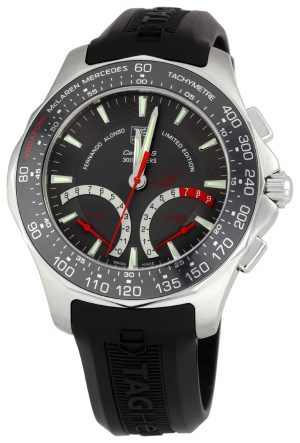 TAG Heuer Men’s Carrera Grey Dial Watch (Model: CAF7113FT8010)