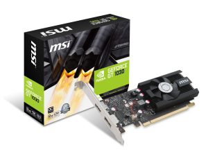 MSI Graphic Cards GT 1030 2G LP OC, Low Profile