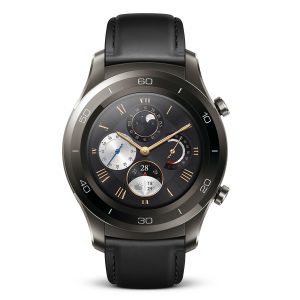HUAWEI Watch 2 Classic Smartwatch, Fitness and Activities Tracker with Built-in GPS, Heart Rate – Titanium Grey