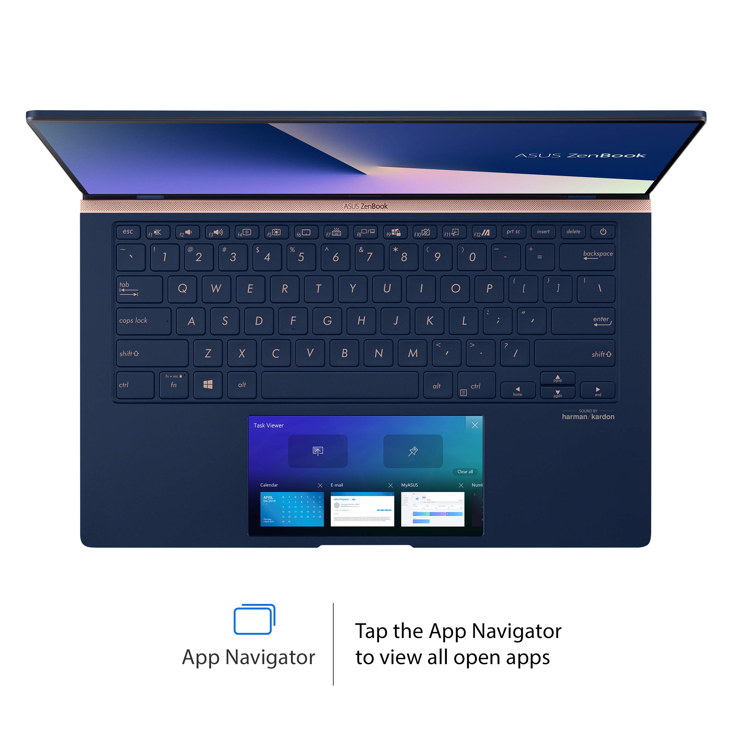 ASUS ZenBook 14 Ultra-Slim Laptop 14″ Full HD NanoEdge Bezel, Intel Core i7-8565U, 16GB RAM, 512GB PCIe SSD, GeForce MX250, Windows 10 Pro, Royal Blue