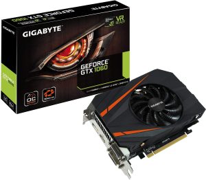 Gigabyte GeForce GTX 1060 Mini ITX OC 6GB GDDR5 Graphics Cards (GV-N1060IXOC-6GD)
