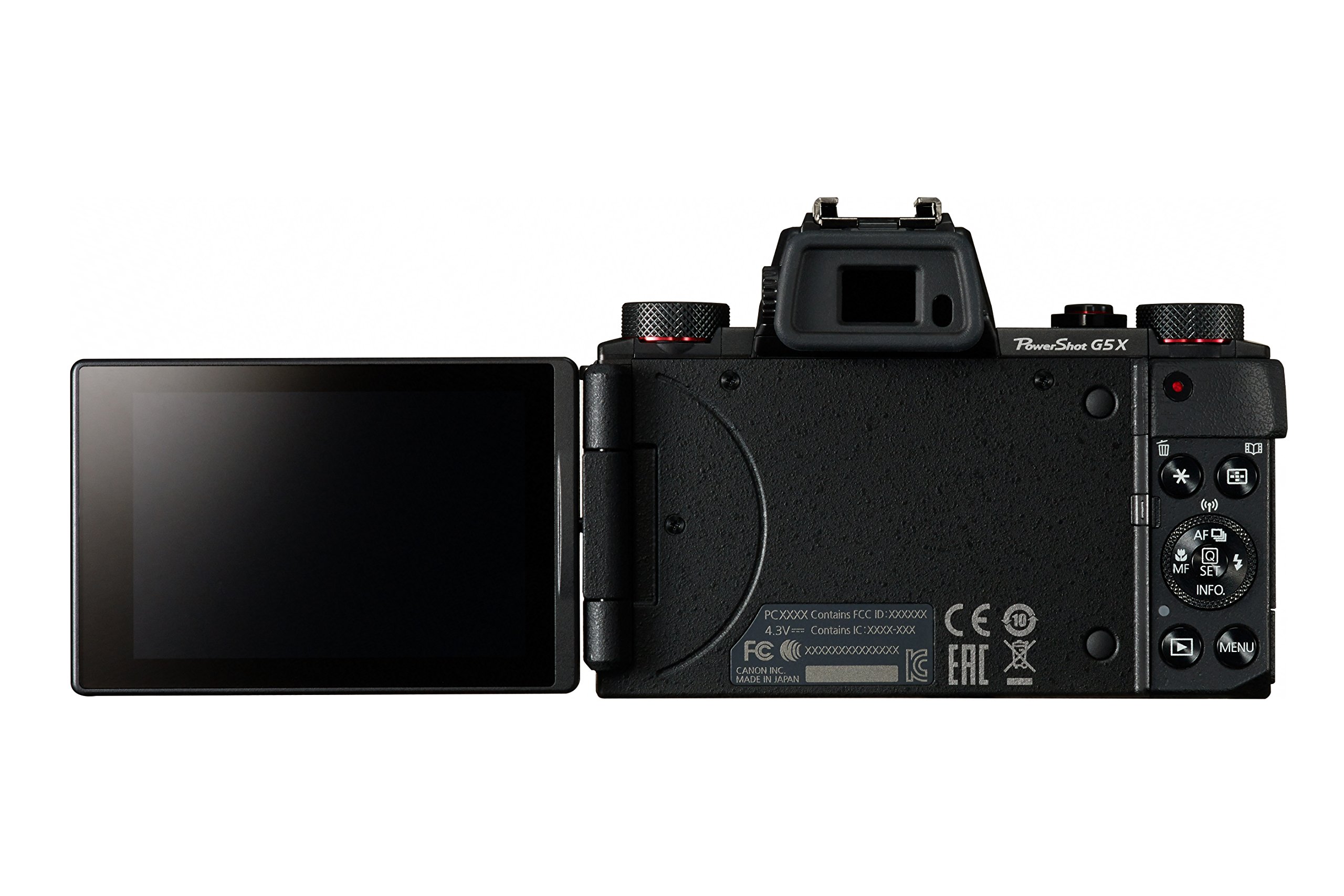 Canon PowerShot G5 X Digital Camera w/ 1 Inch Sensor and Built-in viewfinder – Wi-Fi & NFC Enabled (Black)