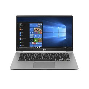 LG gram Laptop – 14″ Full HD Display, Intel 8th Gen Core i7, 16GB RAM, 256GB SSD, 19.5 Hour Battery Life, Thunderbolt 3- Dark Silver (Model: 14Z990-R.AAS7U1 (2019)