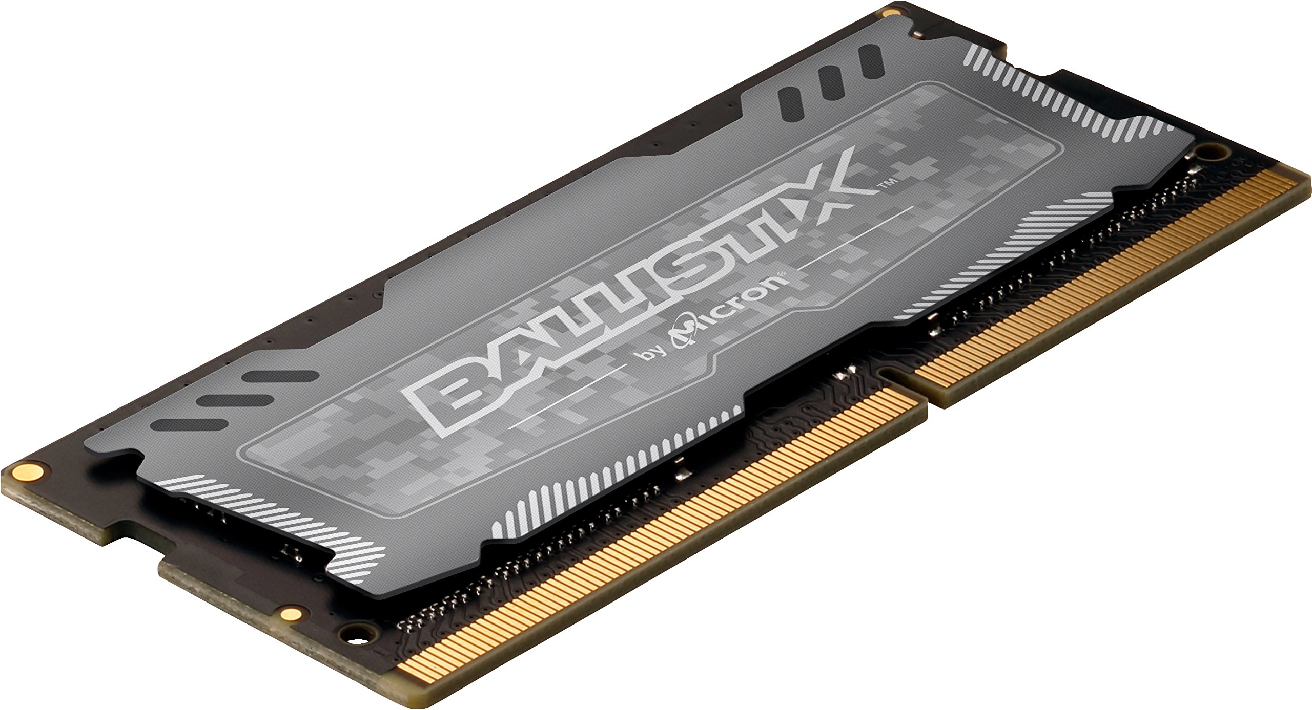 Crucial Ballistix Sport LT 2666 MHz DDR4 DRAM Laptop Gaming Memory Kit 32GB (16GBx2) CL16 BLS2K16G4S26BFSD (Gray)