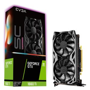 EVGA GeForce GTX 1660 Ti SC Ultra Gaming, 06G-P4-1667-KR, 6GB GDDR6, Dual Fan