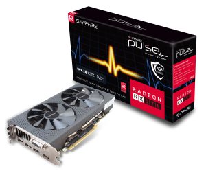 Sapphire Technology Technology Radeon 11266-04-20G Pulse RX 570 4GB GDDR5 Dual HDMI/ DVI-D/ Dual DP OC with Backplate (UEFI) PCI-E Graphics Card