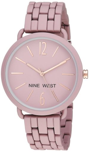 Nine West Women’s Rubberized Bracelet Watch