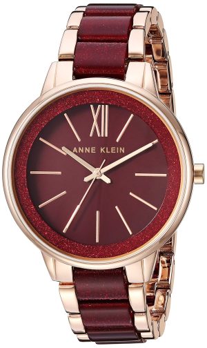 Anne Klein Women’s Resin Bracelet Dress Watch