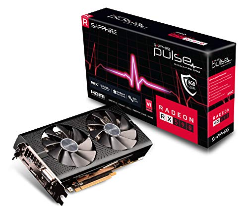 Sapphire 11289-06-20G Radeon Pulse RX 590 8GB GDDR5 Dual HDMI/ DVI-D/ Dual DP w/ Backplate (UEFI) PCI-E Graphic Cards
