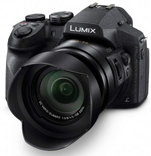 PANASONIC LUMIX FZ300 Long Zoom Digital Camera features 12.1 Megapixel, 1/2.3-inch Sensor, 4K Video, WiFi, Splash & Dustproof Camera Body, Leica DC 24X F2.8 Zoom Lens – DMC-FZ300K – (Black) USA