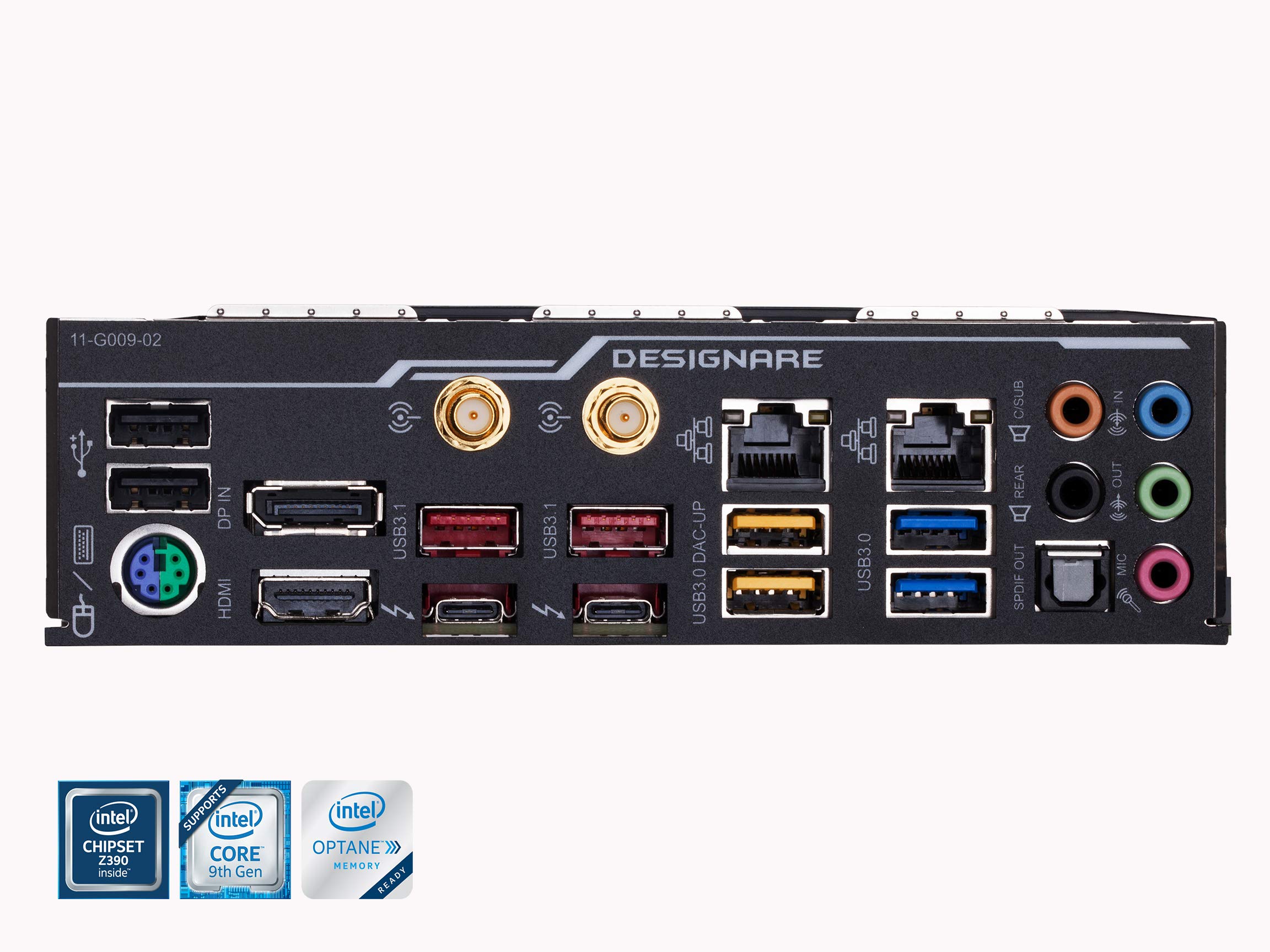 GIGABYTE Z390 DESIGNARE Gigabyte (Intel LGA1151/Z390/ATX/2xM.2/Thunderbolt 3/Onboard AC Wifi/12+1 Phases Digital Vrm/Motherboard)