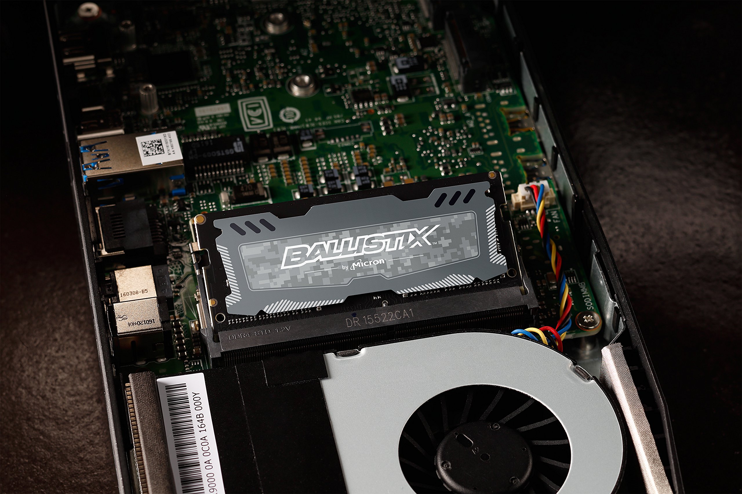 Crucial Ballistix Sport LT 2666 MHz DDR4 DRAM Laptop Gaming Memory Kit 32GB (16GBx2) CL16 BLS2K16G4S26BFSD (Gray)