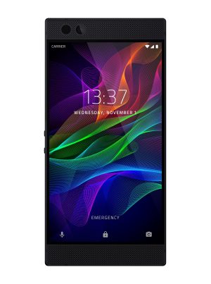 Razer Phone – 1st Generation: 120 Hz Ultra Motion Display – 64GB Memory – 8GB RAM – Dual Camera – Dual Front-Facing Speakers – Gaming Phone – Black