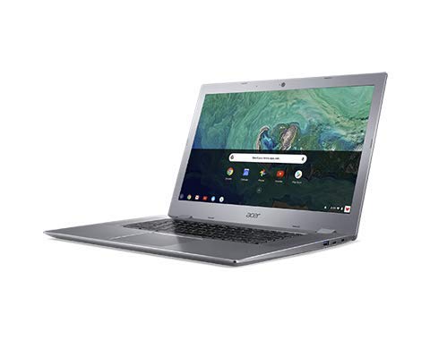 Acer 15.6in FHD(1920×1080) IPS Touchscreen Business Chromebook- Aluminum Metal Body, Intel Celeron N3350 Processor, 4GB LPDDR4 RAM, 32GB SSD, WiFi, Bluetooth, Chrome OS-(Renewed) (32GB)