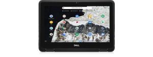Dell Chromebook 11 3100 2-in-1 Celeron N4000 2.6 GHz 4GB 32GB eMMC AC BT WC 11.6″ HD MT Chrome OS