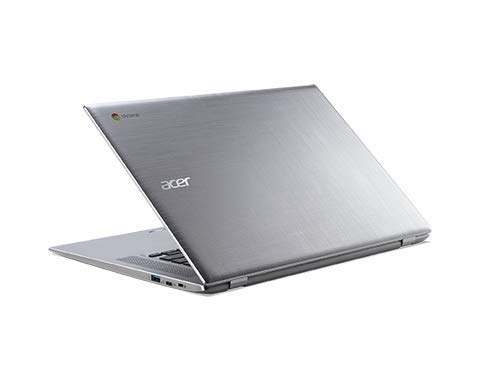 Acer 15.6in FHD(1920×1080) IPS Touchscreen Business Chromebook- Aluminum Metal Body, Intel Celeron N3350 Processor, 4GB LPDDR4 RAM, 32GB SSD, WiFi, Bluetooth, Chrome OS-(Renewed) (32GB)