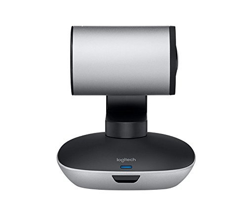 Logitech PTZ PRO 2 Video Camera for Conference Rooms, HD 1080p Video – Auto-focus USB Black/Silver
