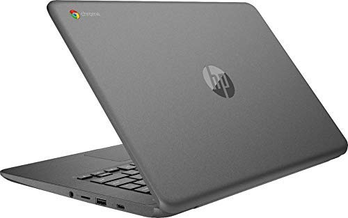 HP 14inch Chromebook AMD Dual-Core A4-9120C Processor, 4GB DDR4 Memory, 32GB eMMC Storage, AMD Radeon R4 Graphics, Chrome OS-Gray(Renewed)